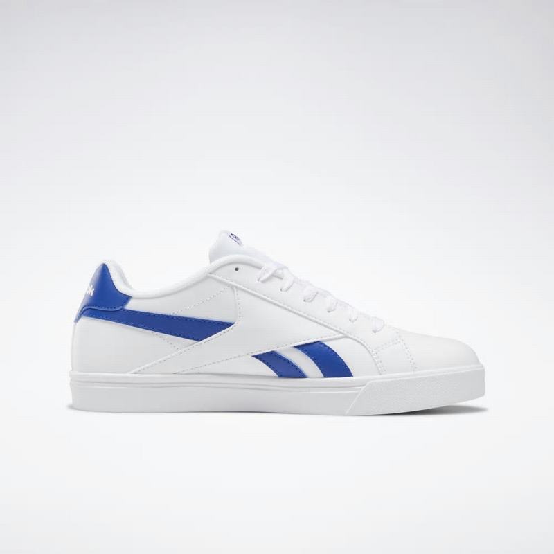 Tenisi Reebok Royal Complete 3.0 Low Dama Albi/Albastru Regal Romania SH2440ZQ